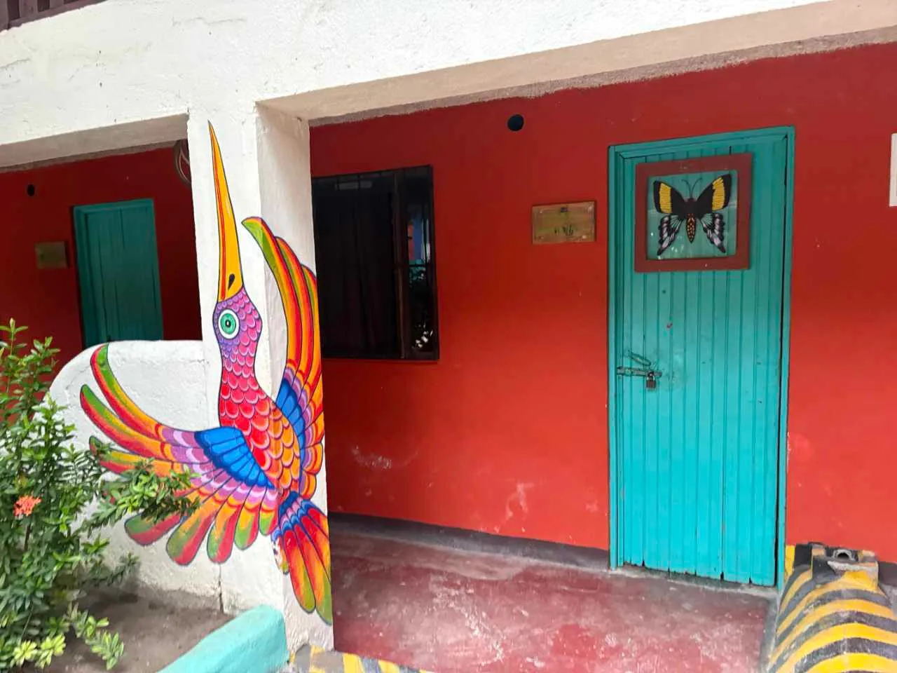 Photo of a door